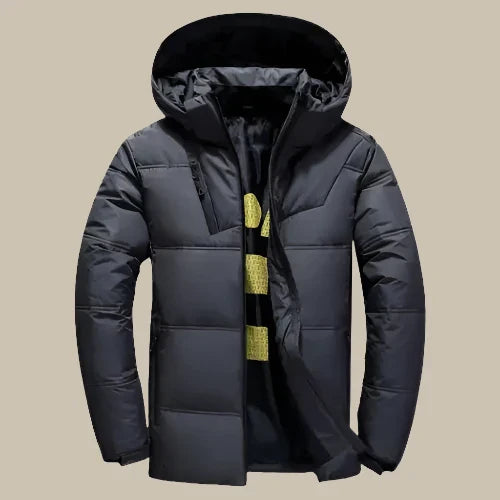Street Wave Mens Lightweight Down Jacket Warm Stylish for Outdoor and Urban Wear