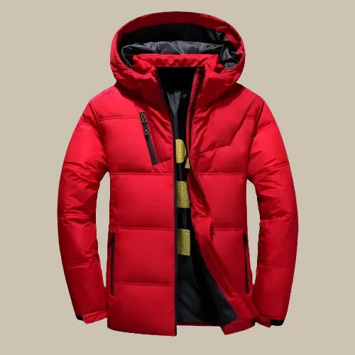 Street Wave Mens Lightweight Down Jacket Warm Stylish for Outdoor and Urban Wear