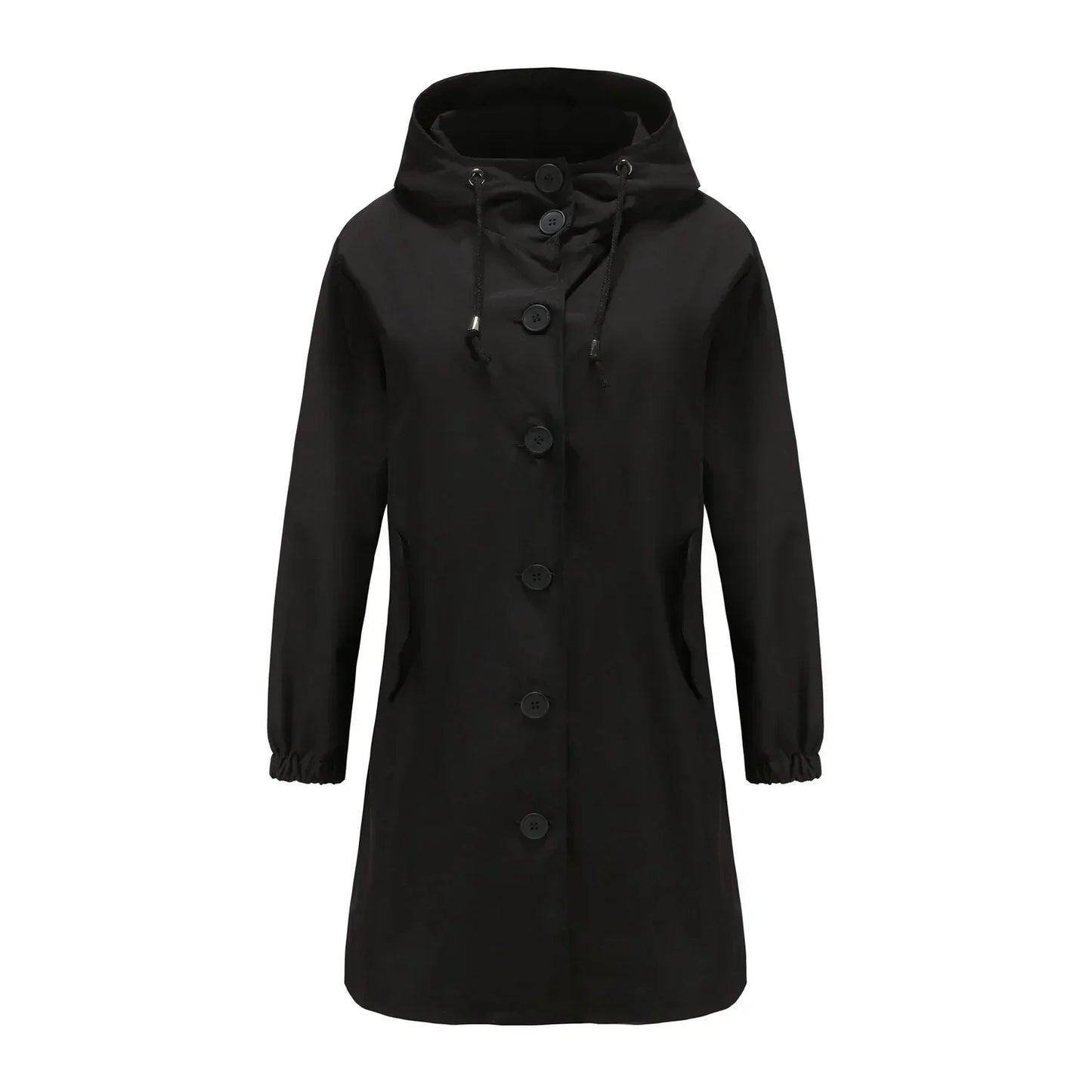 Streetwave Windproof Trench Coat For Women Stylish Weatherproof Shield All Weather Protection