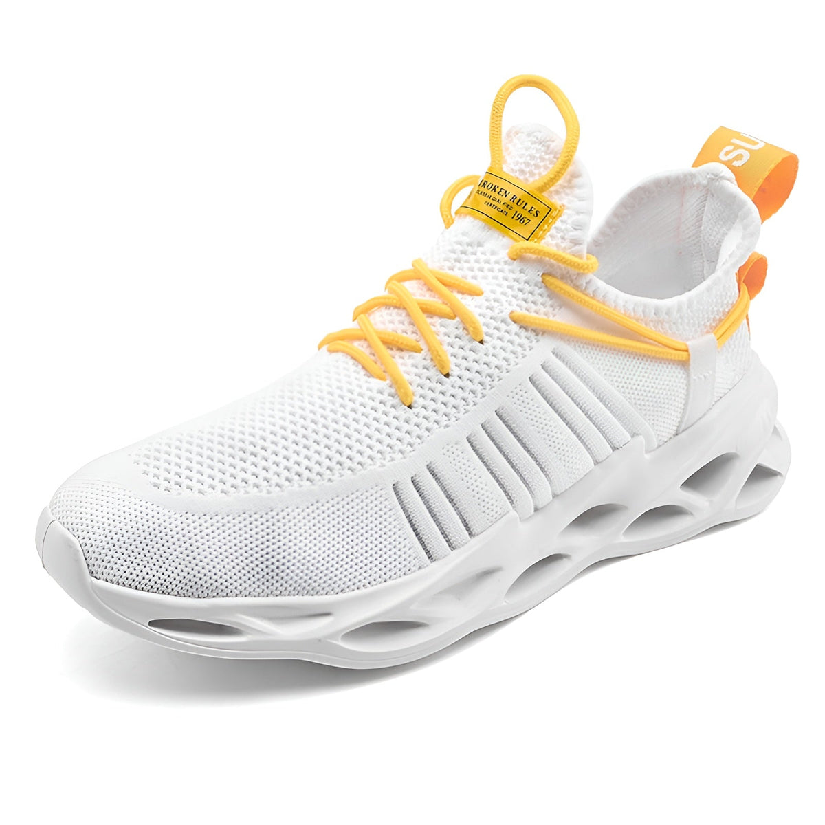 Street-Wave Men's Breathable Sneakers for Comfortable All Day Wear Lightweight Mesh for Active Men