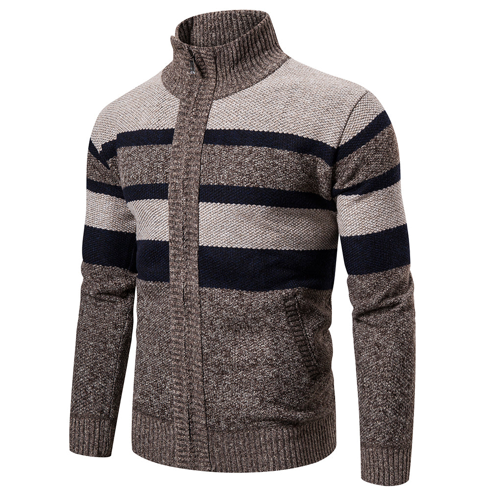 Street-Wave CLOVIS Handcrafted Pullover For Men Warm Cozy Knit Sweater For Cold Weather Commutes