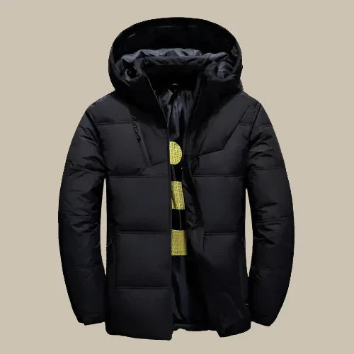 Street Wave Mens Lightweight Down Jacket Warm Stylish for Outdoor and Urban Wear