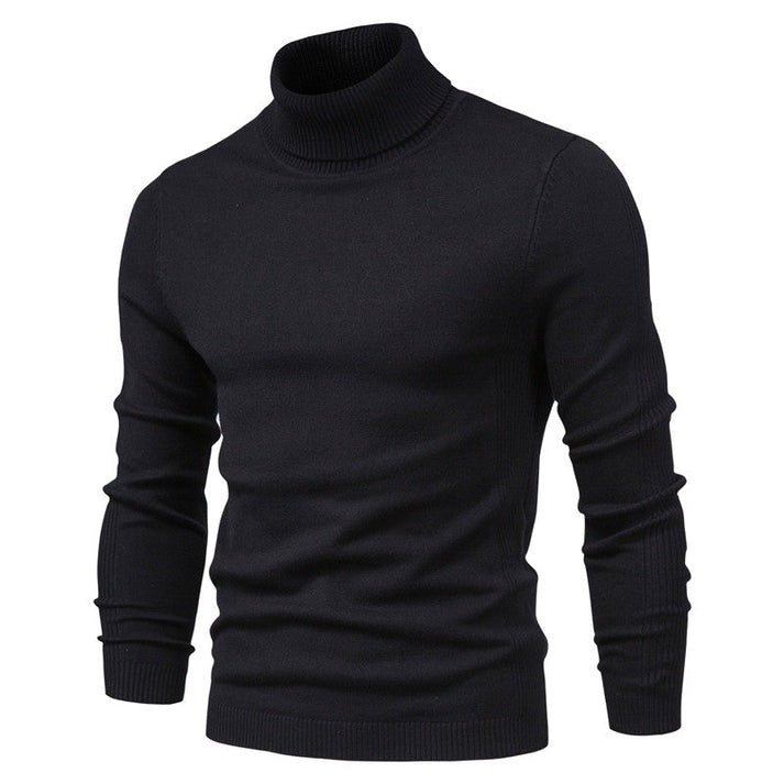 Turtleneck Wool Blend Sweater Streetwave For Men Stylish Comfort Everyday Versatility
