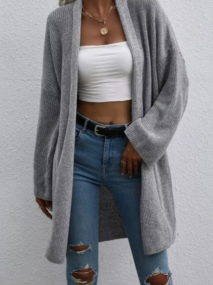 Streetwave Long Cozy Cardigan For Women Ultra Soft Knit Winter Wrap Warm And Comfortable