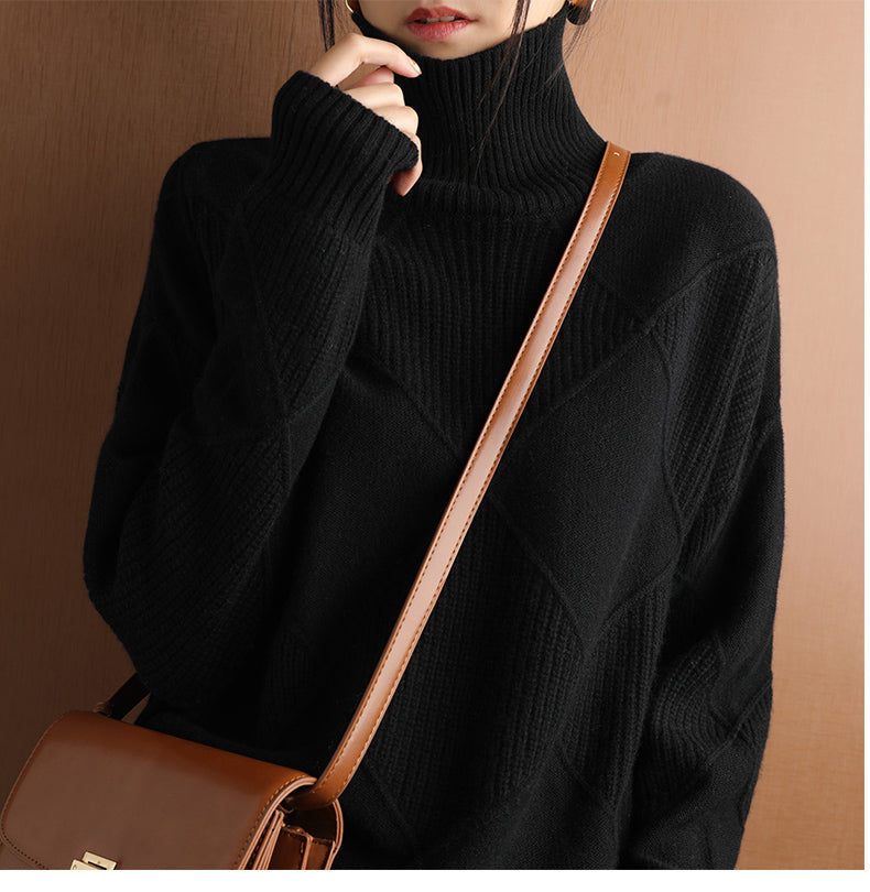 Streetwave Womens Cozy Cotton Pullover Warmth Comfort Timeless Knit For Women Fall Essential