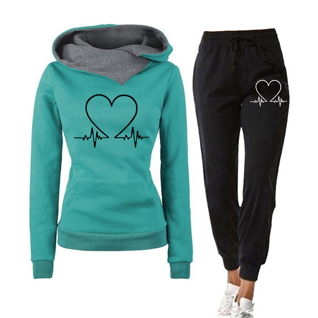Street-Wave Mia Womens Two-Piece Relaxed Tracksuit Chic