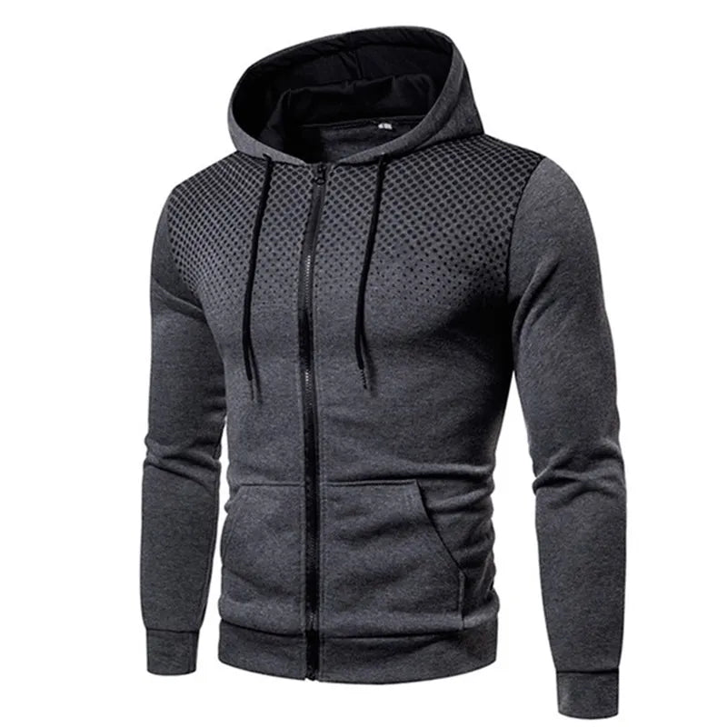 Street-wave Hoodie For Men Soft Polyester Comfort Durable Pullover Sweatshirt Casual Everyday Wear