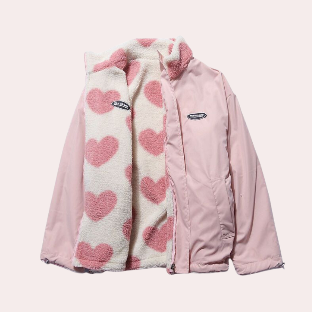 Street Wave Reversible Winter Jacket For Women Dual Style Puffer With Warmth And Comfort