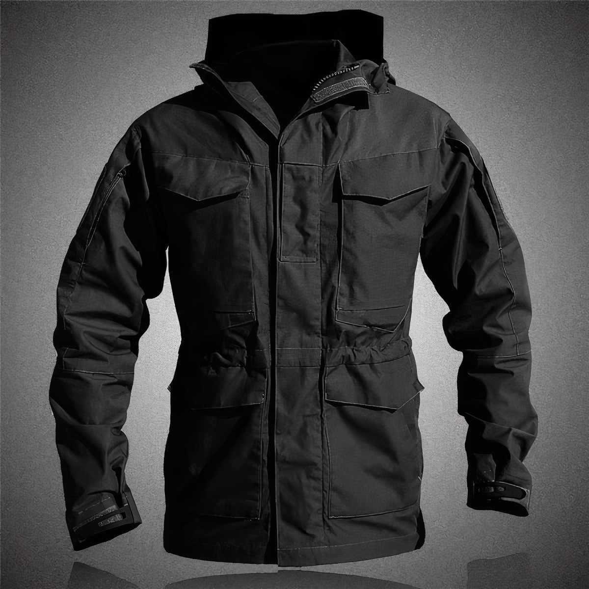 Street-Wave Tactical Military Jacket Waterproof For Outdoor Adventurers And Hikers All Weather Protection