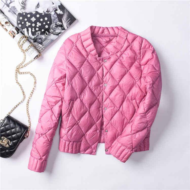 Street-wave Womens Quilted Jacket For Autumn Cozy Warmth And Versatile Everyday Style