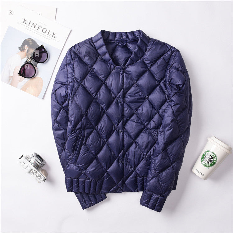 Street-wave Womens Quilted Jacket For Autumn Cozy Warmth And Versatile Everyday Style