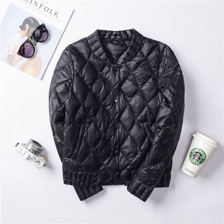 Street-wave Womens Quilted Jacket For Autumn Cozy Warmth And Versatile Everyday Style