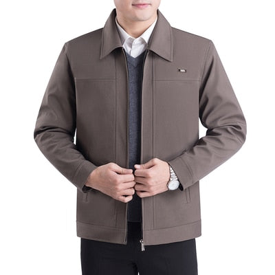 Street-wave Men's Coat Premium Classic Style With Lapel Collar For Modern Gentlemen