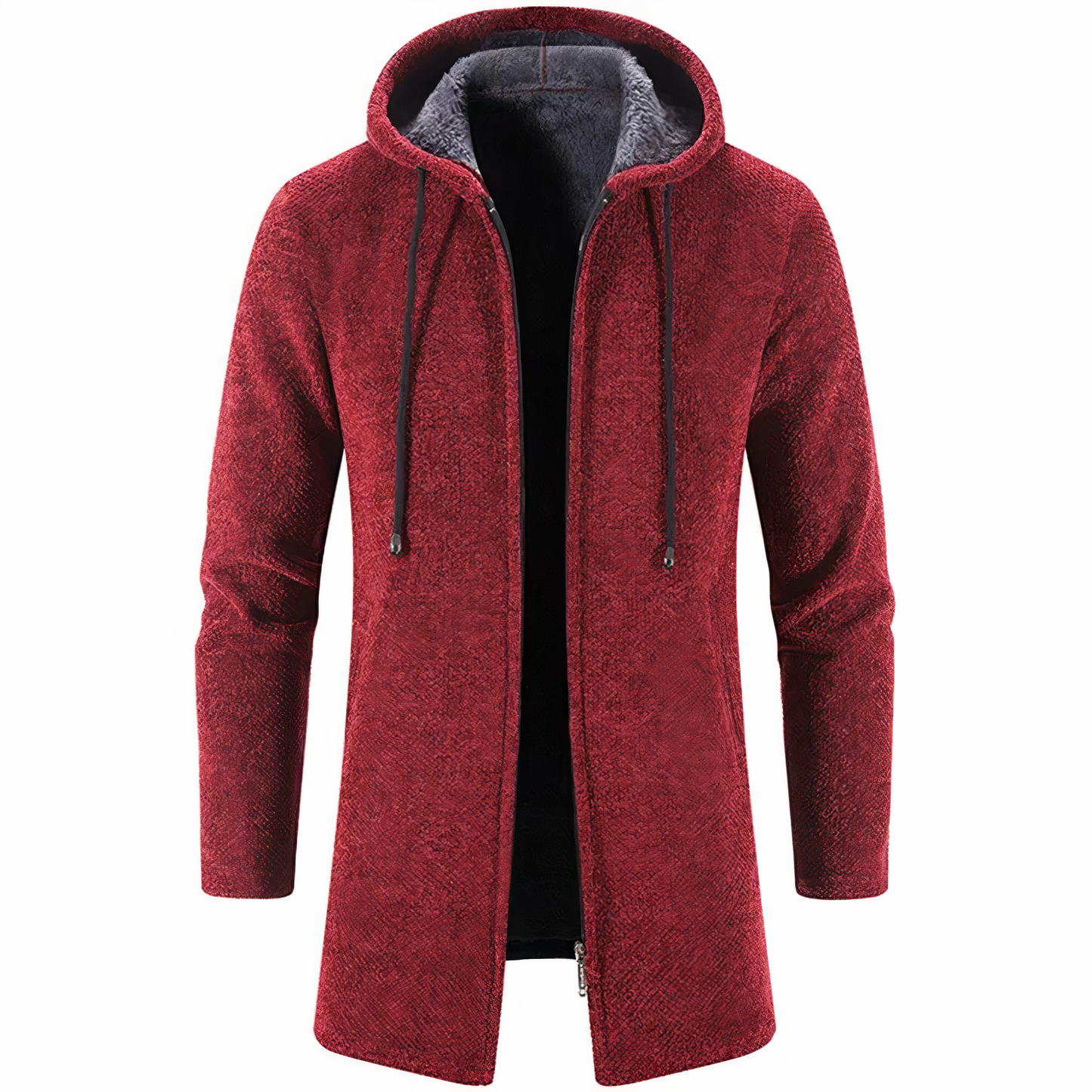 Street-Wave Hooded Jacket For Men With Tailored Fit And Warmth Practical Design Essentials