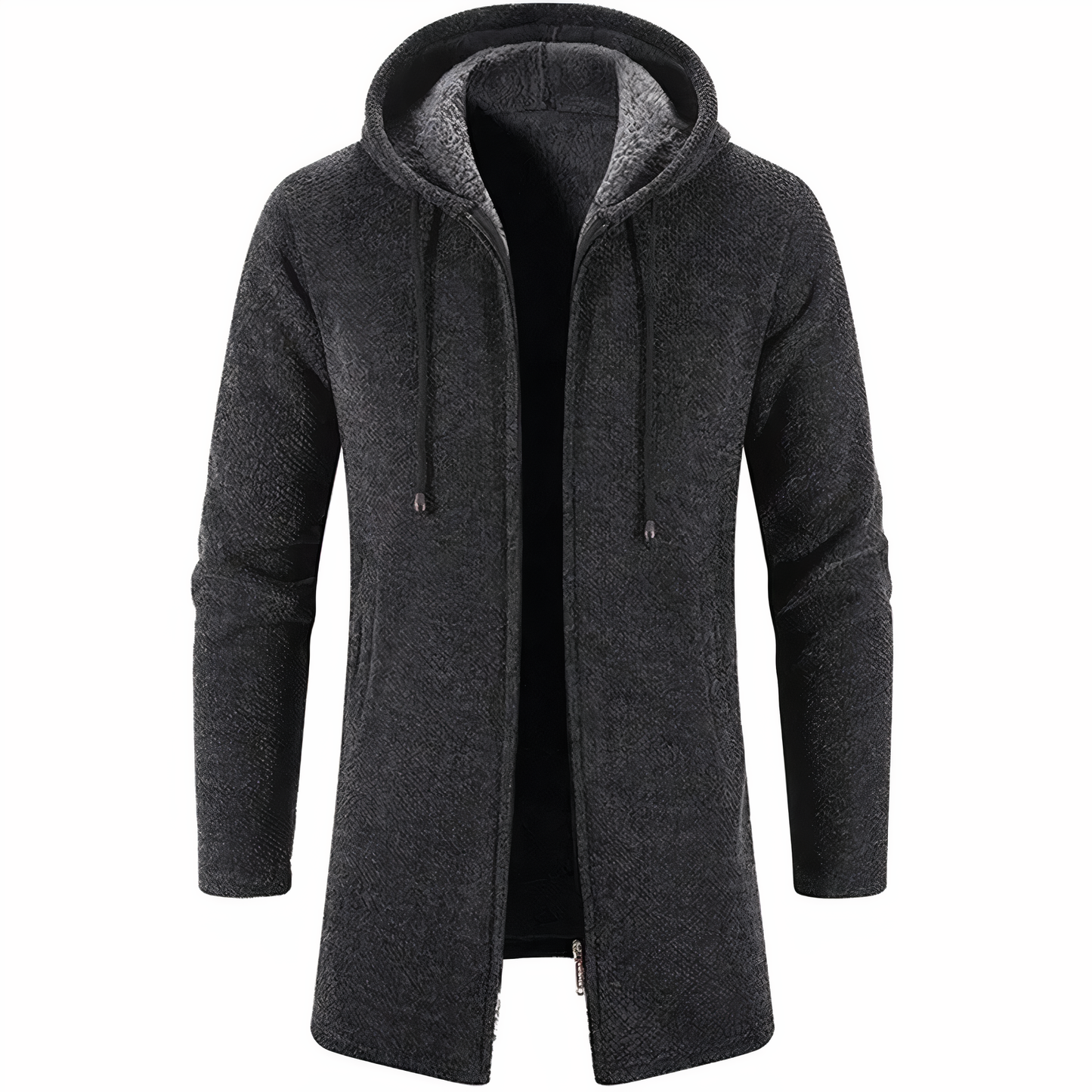 Street-Wave Hooded Jacket For Men With Tailored Fit And Warmth Practical Design Essentials