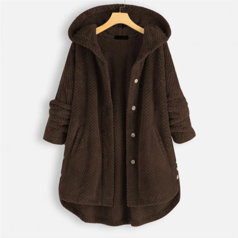 Street Wave Audrey Fleece Jacket For Women Cozy Soft Interior Warmth All Day Comfort Timeless Casual Style