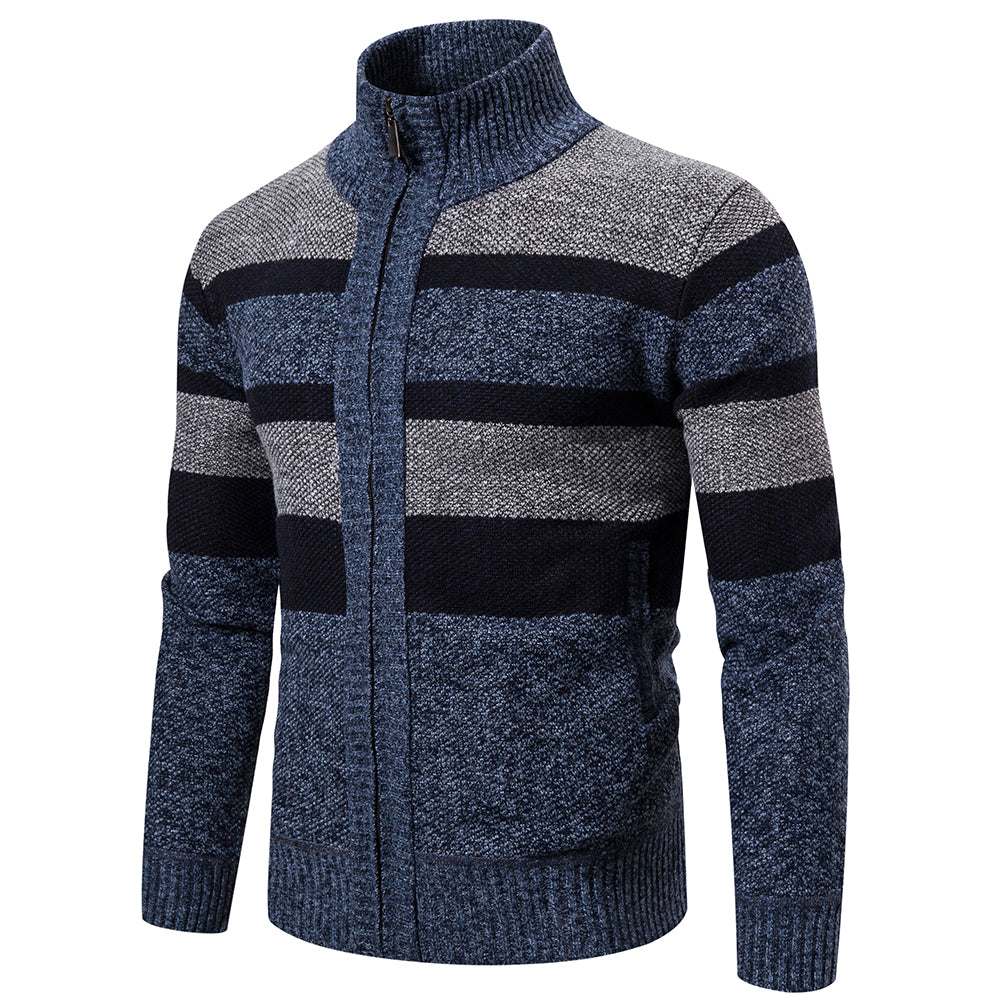 Street-Wave CLOVIS Handcrafted Pullover For Men Warm Cozy Knit Sweater For Cold Weather Commutes