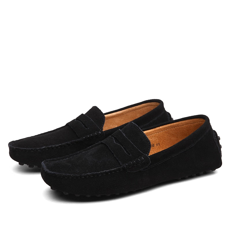 Suede Loafers By Vardi Marco For Modern Men Stylish Versatile Vacation Ready Premium Everyday Shoes