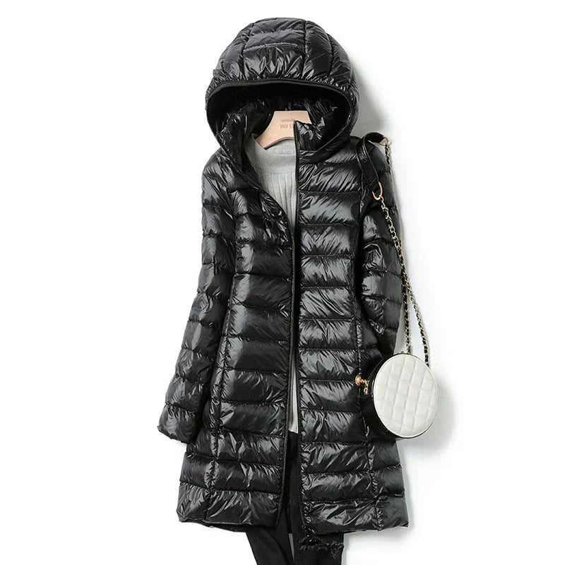 Street-Wave Women Parka Jacket Warm Rainproof Coat for Cold Wet Days Ultra Warmth And All-Weather Protection