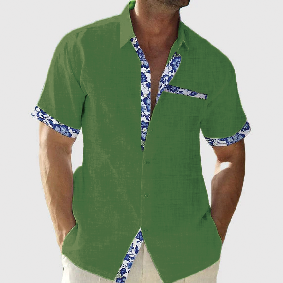 Street-Wave Josiah Linen Shirt Women Lightweight Floral