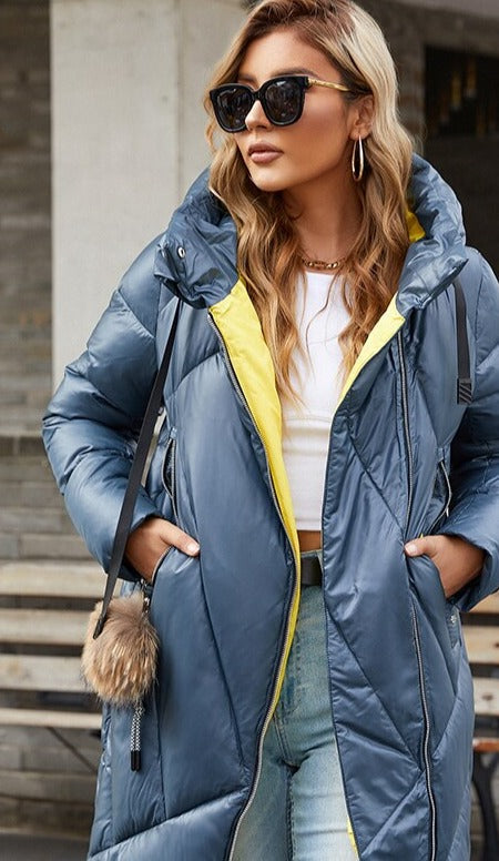 Street-wave Elegant Winter Coat For Women Cozy Warmth All-Day Comfort Chic Figure-Flattering