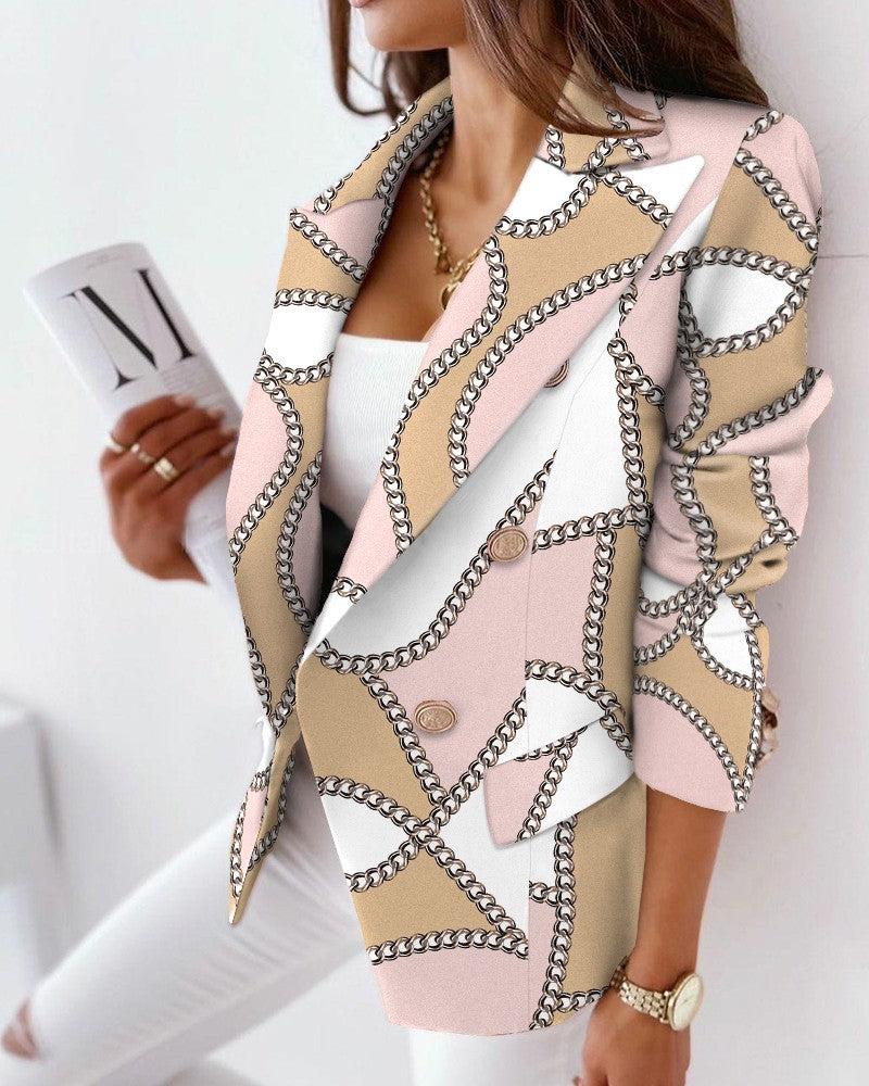 Street-wave Snake Print Blazer for Women, Chic All-Day Comfort, Versatile Style Today