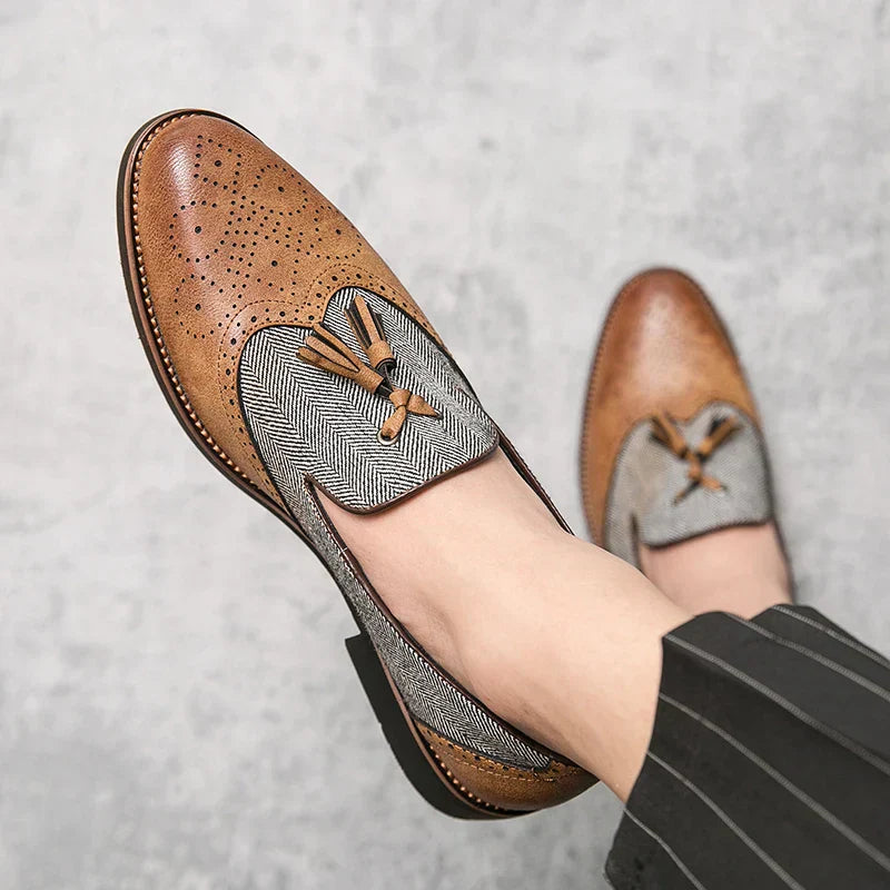 Leather Moccasins Streetwave Mens ClassicCharm Premium Comfort For Elegant Stylish Men