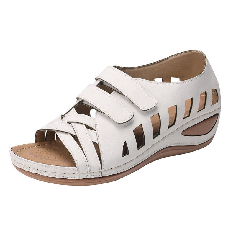 Street Wave Women's Breathable Orthopedic Sandals With Cutout Design For All Day Comfort