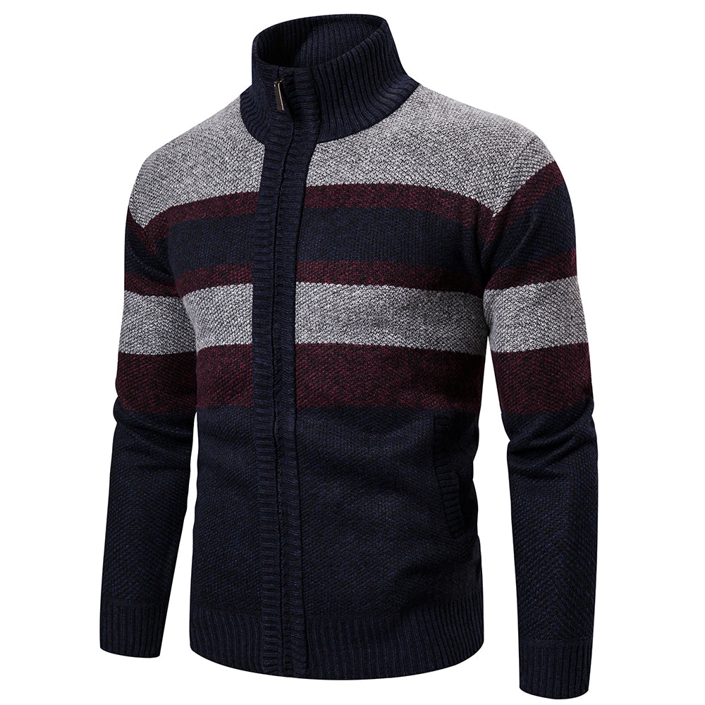 Street-Wave CLOVIS Handcrafted Pullover For Men Warm Cozy Knit Sweater For Cold Weather Commutes