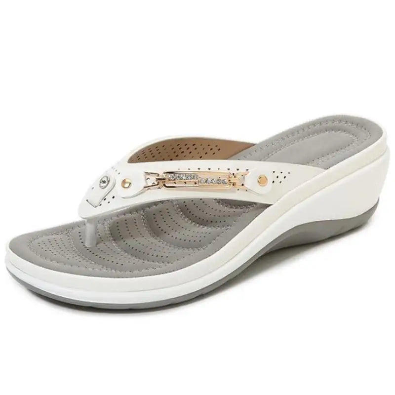 Orthopedic Women's Summer Sandal Street-wave Lightweight Breathable Ergonomic Footbed All-Day Comfort