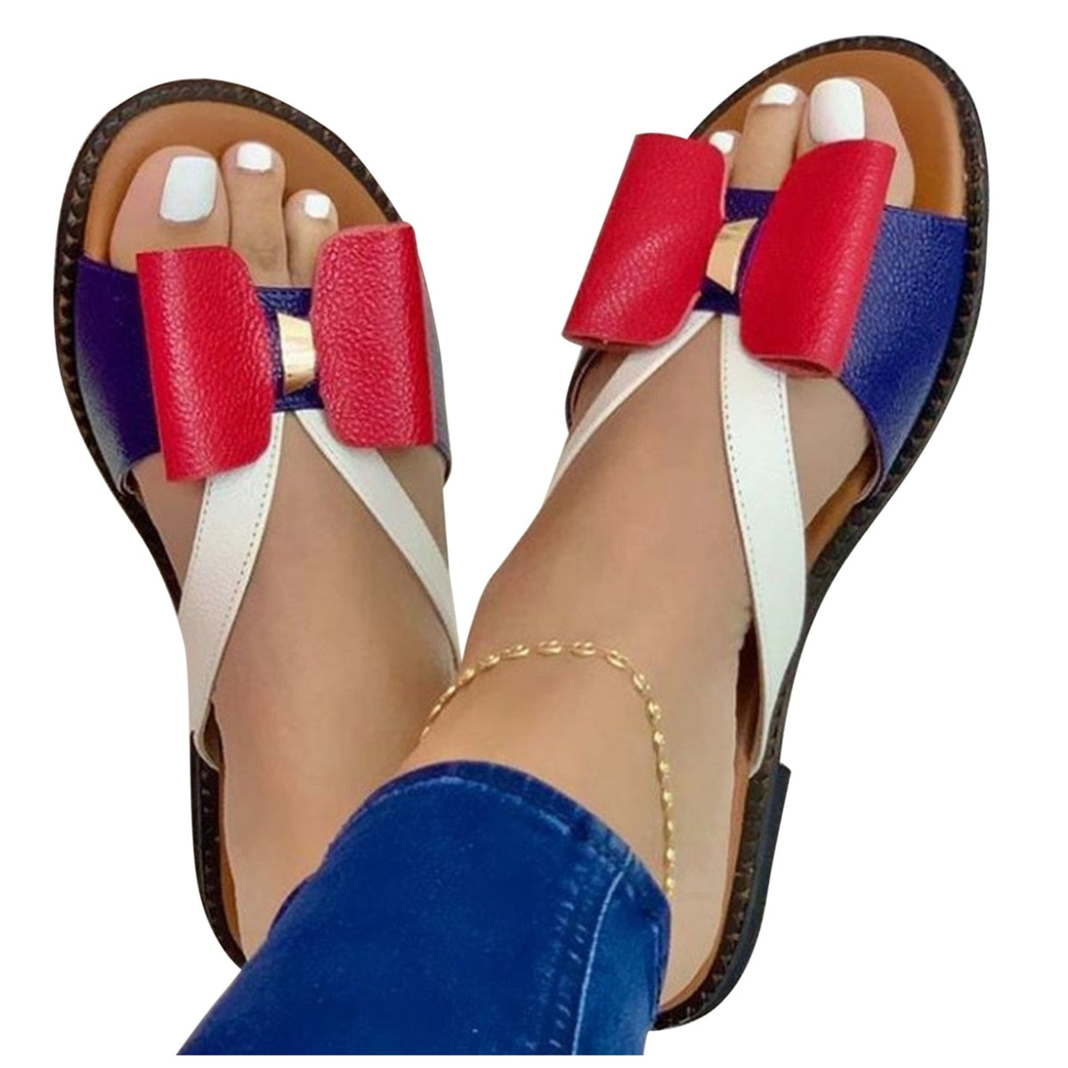Street-Wave Women Sandals Butterfly Design Comfort All Day Wear Stylish Summer Footwear