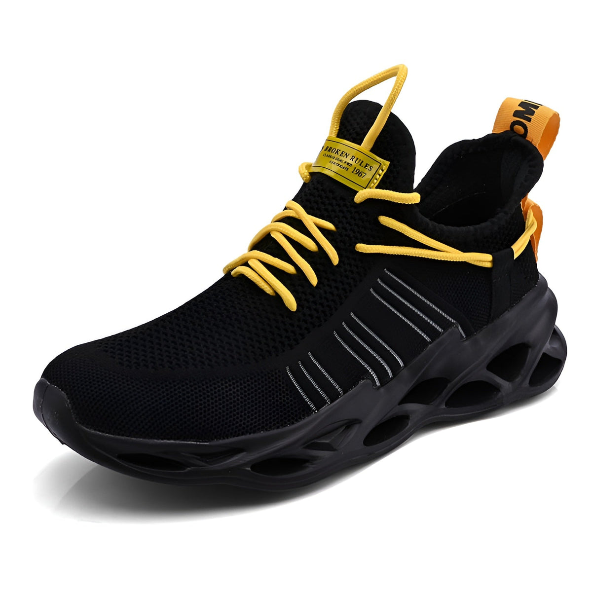 Street-Wave Men's Breathable Sneakers for Comfortable All Day Wear Lightweight Mesh for Active Men