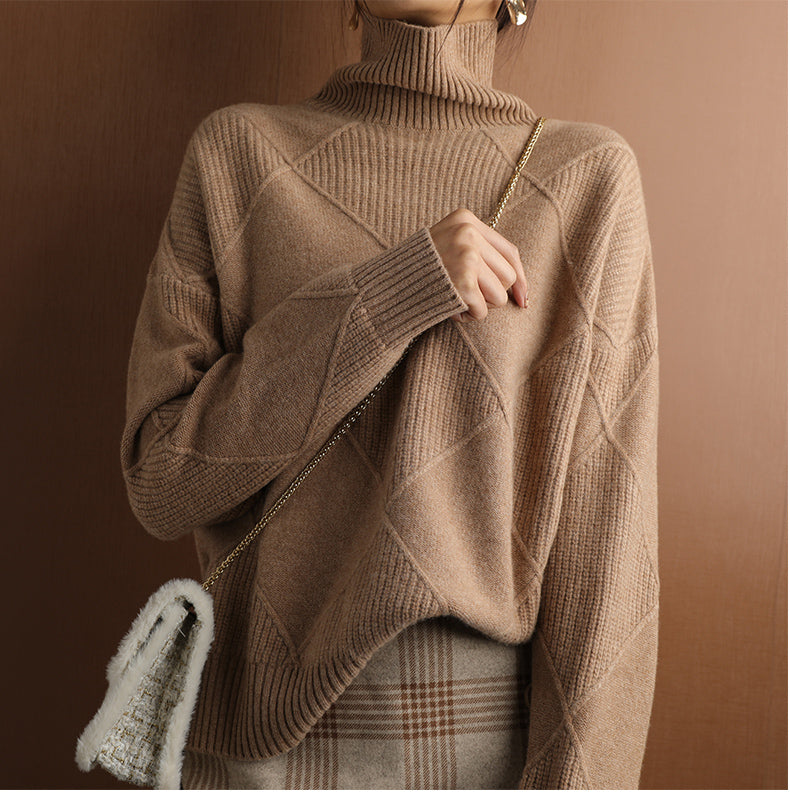 Streetwave Womens Cozy Cotton Pullover Warmth Comfort Timeless Knit For Women Fall Essential