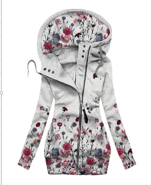 Street-wave Butterfly Print Jacket For Women Comfortable Artistic Outerwear With Colorful Butterflies And Cozy Fit