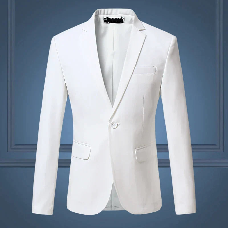 StreetWave Mens Tailored Fit Blazer For Smart Casual