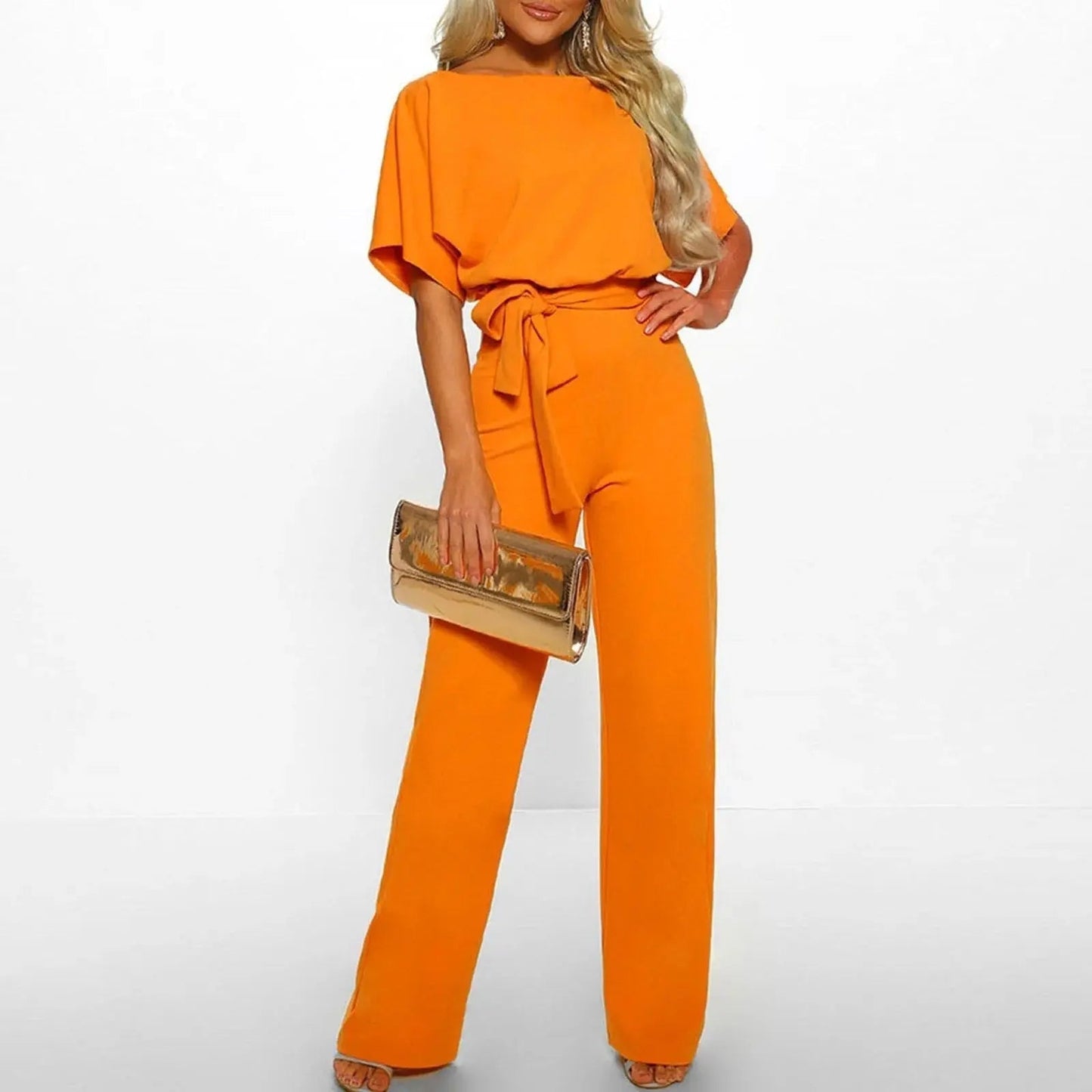 Street Wave High Waisted Jumpsuit For Women Effortless Chic Versatile