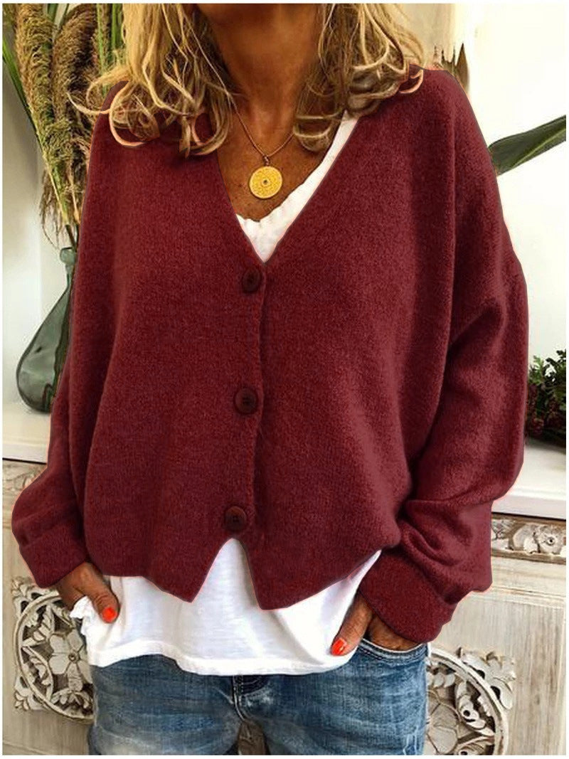 Street-wave Women Cozy Knit Cardigan Chic Versatile Office To Weekend Wear For Women