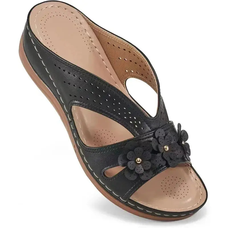 Street-Wave Hollow Wedge Sandals For Women All-Day Comfort