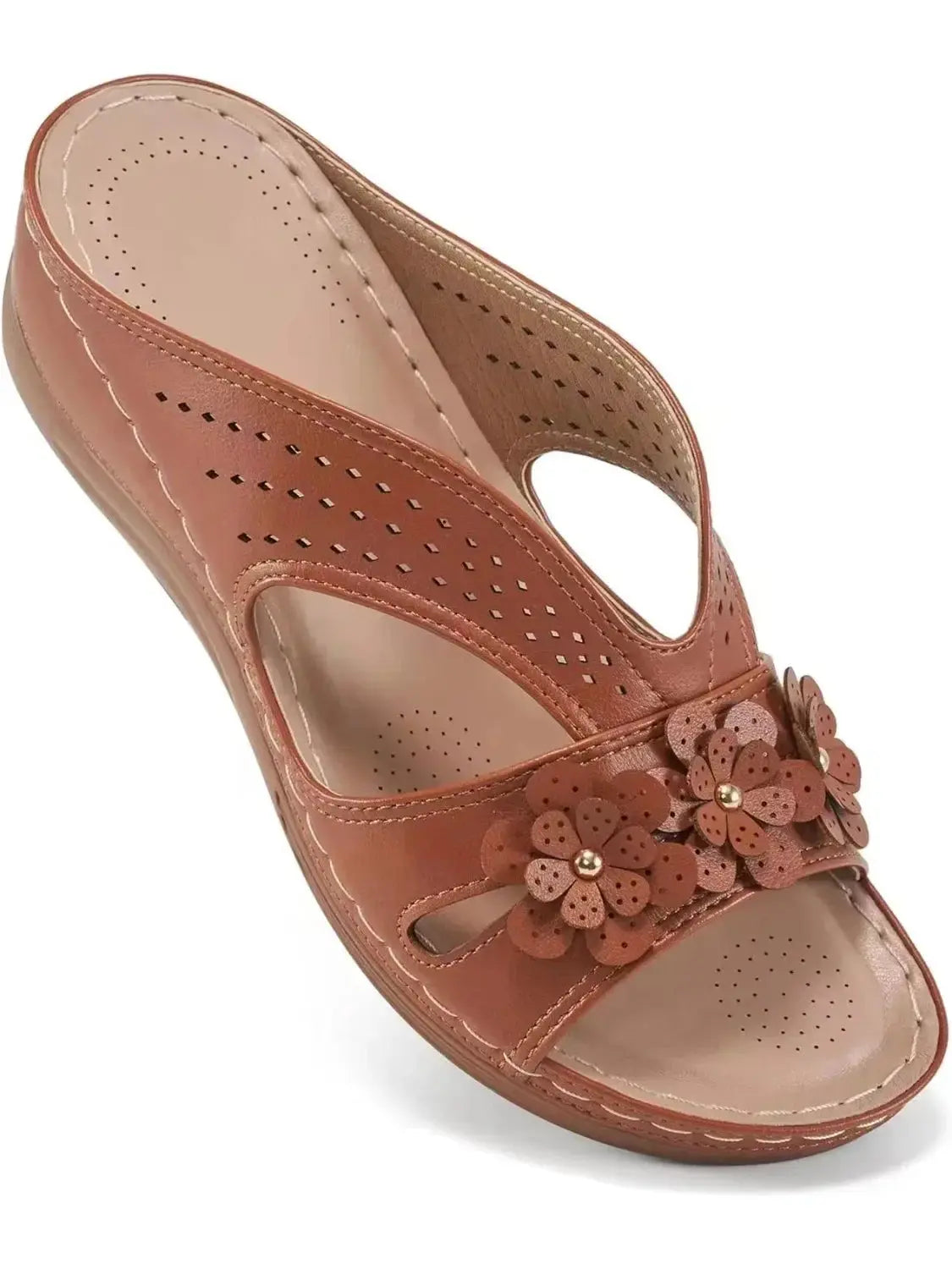 Street-Wave Hollow Wedge Sandals For Women All-Day Comfort
