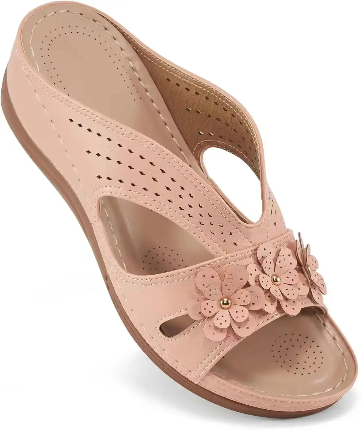 Street-Wave Hollow Wedge Sandals For Women All-Day Comfort