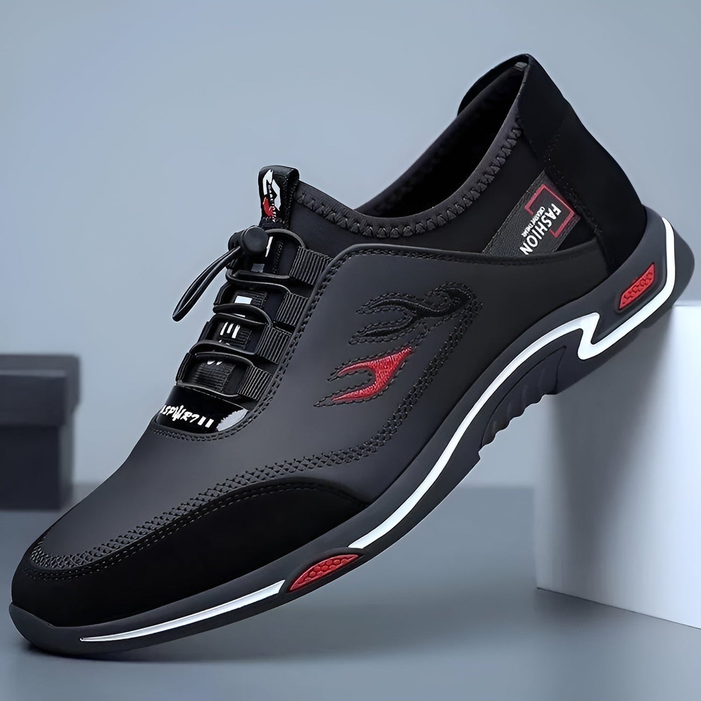 Orthopedic Mens Shoes Streetwave All Day Comfort With Lightweight NonSlip Sole For Office Professionals And Events