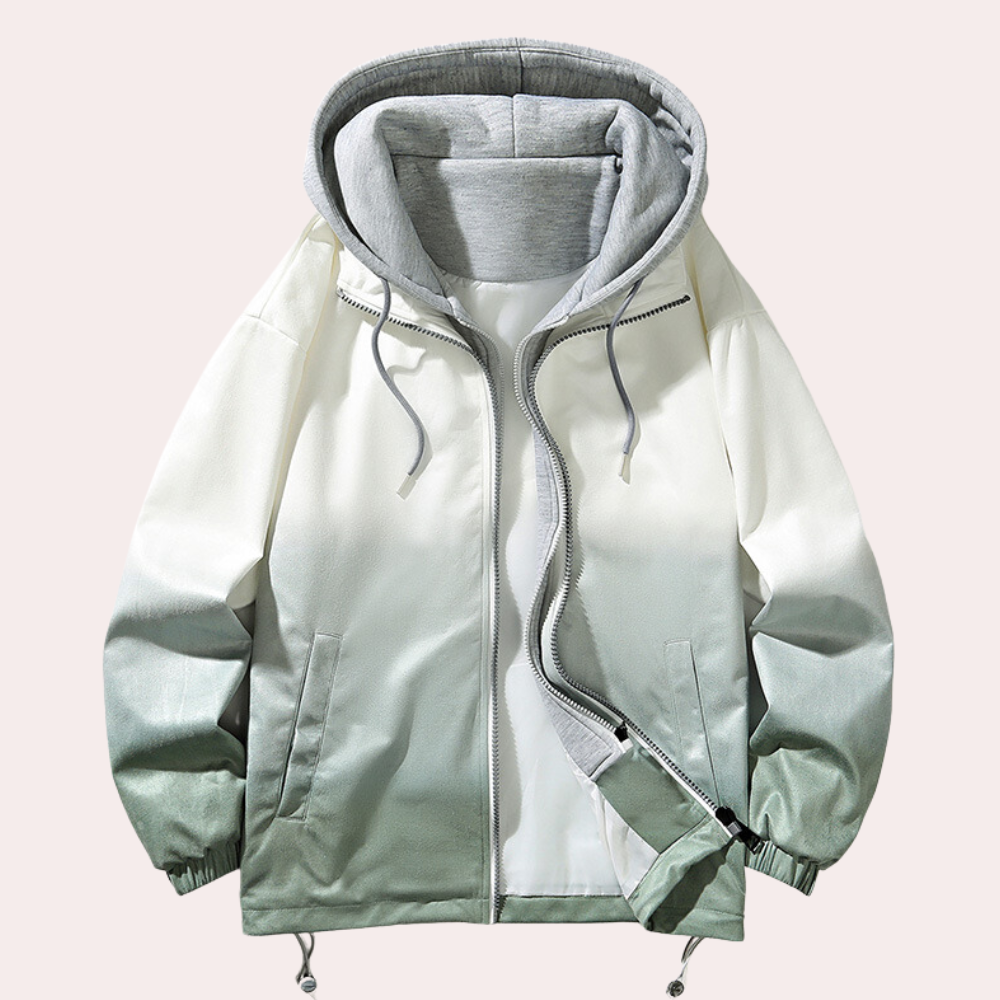 LIKO Luxury Hooded Jacket For Men With Enhanced Insulation And Practical Hood Weatherproof