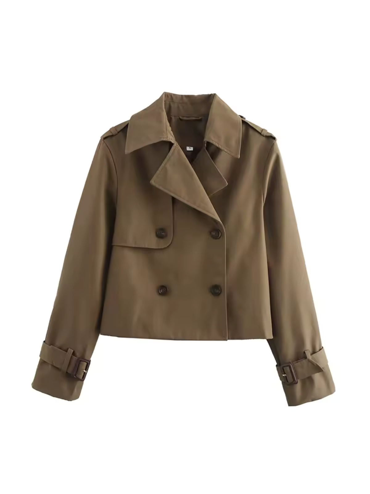 Street-Wave Women Waterproof Trench Coat With Belt And Lapel Collar For Everyday Elegance