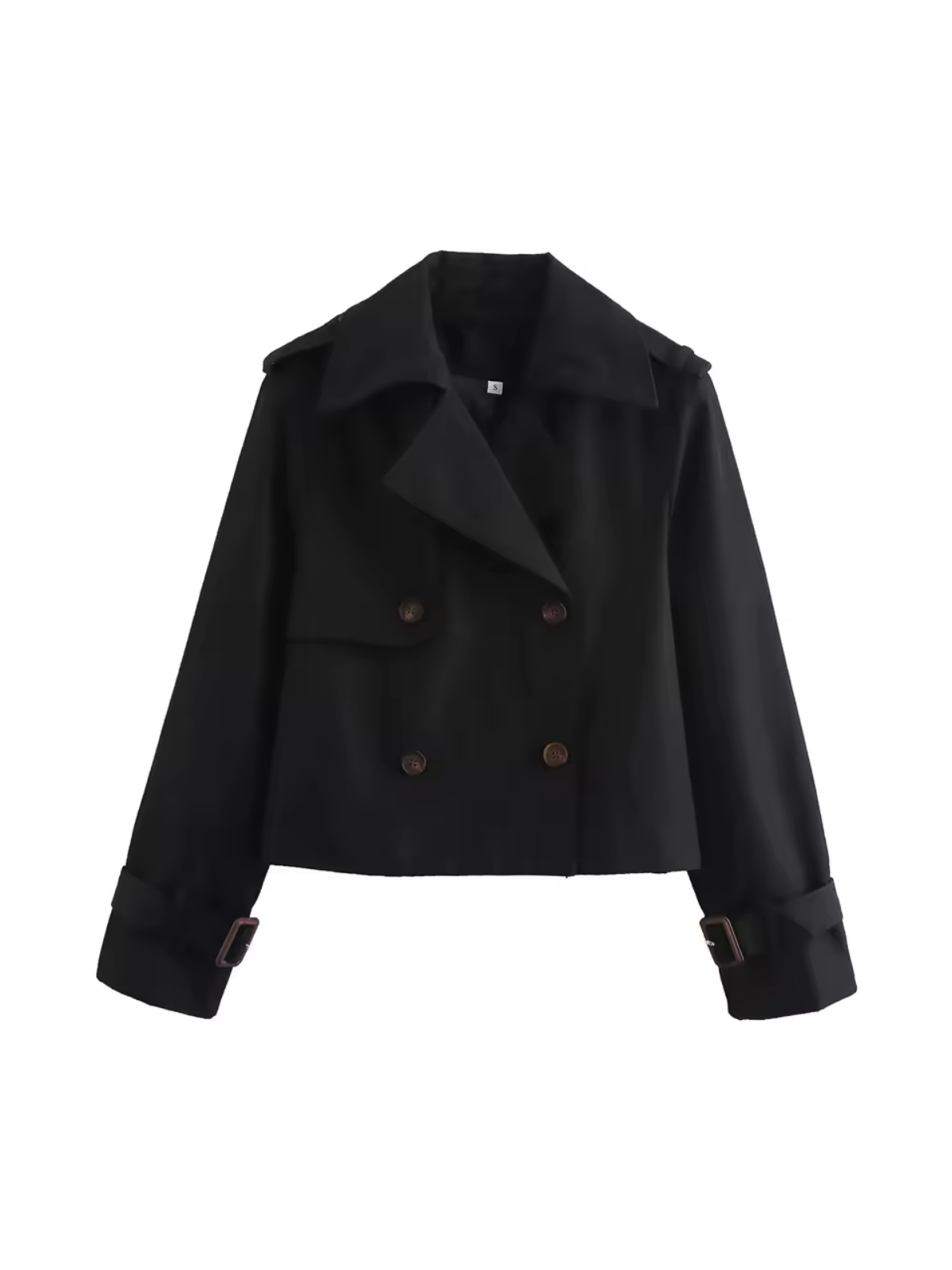 Street-Wave Women Waterproof Trench Coat With Belt And Lapel Collar For Everyday Elegance