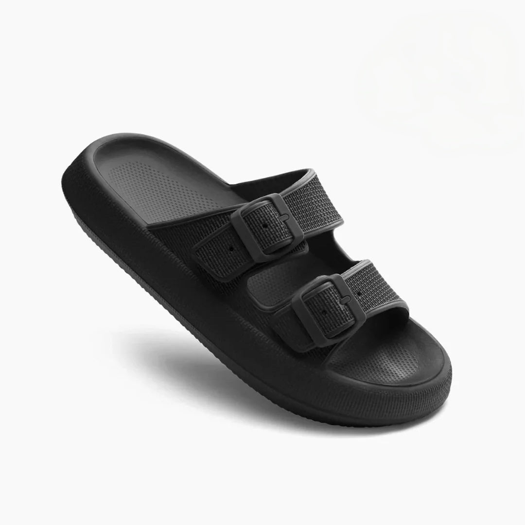 Women's Sandals with Adjustable Straps and Cushioned Sole
