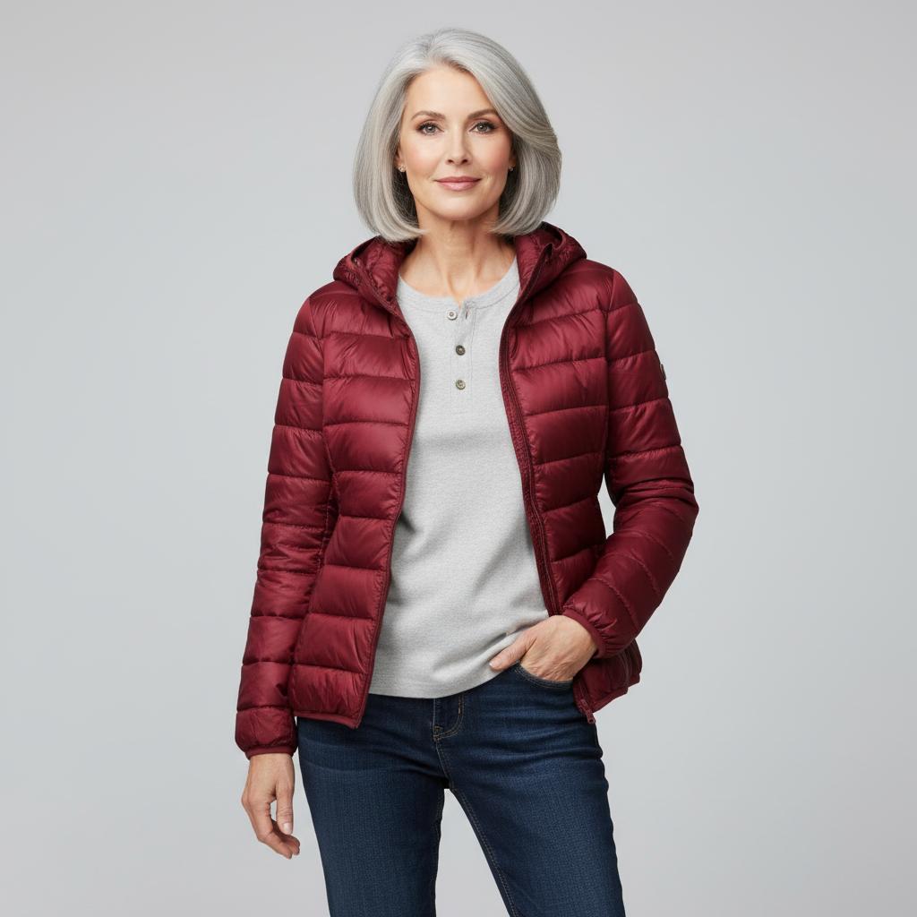 Street-wave Elegant Quilted Jacket for Women Cozy Warmth in Modern Design and Versatility