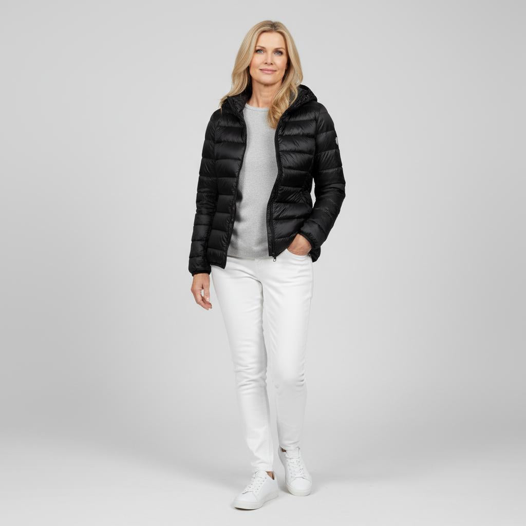 Street-wave Elegant Quilted Jacket for Women Cozy Warmth in Modern Design and Versatility