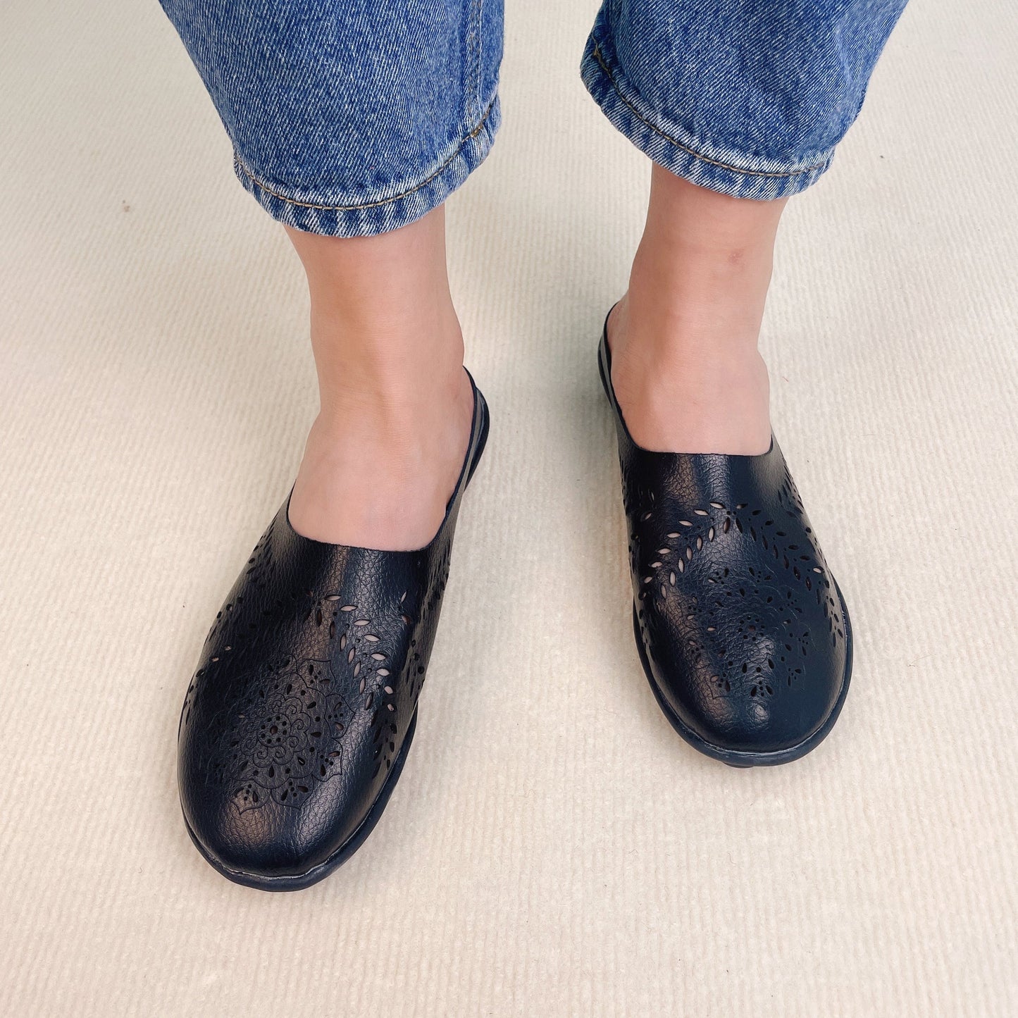 Street-wave Leather Women's Shoes With Orthopedic Support For All-Day Comfort Ideal For Spring