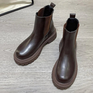 Orthopedic Chelsea Boots For Women Street-Wave All Day Comfort Thick Sole Premium Style