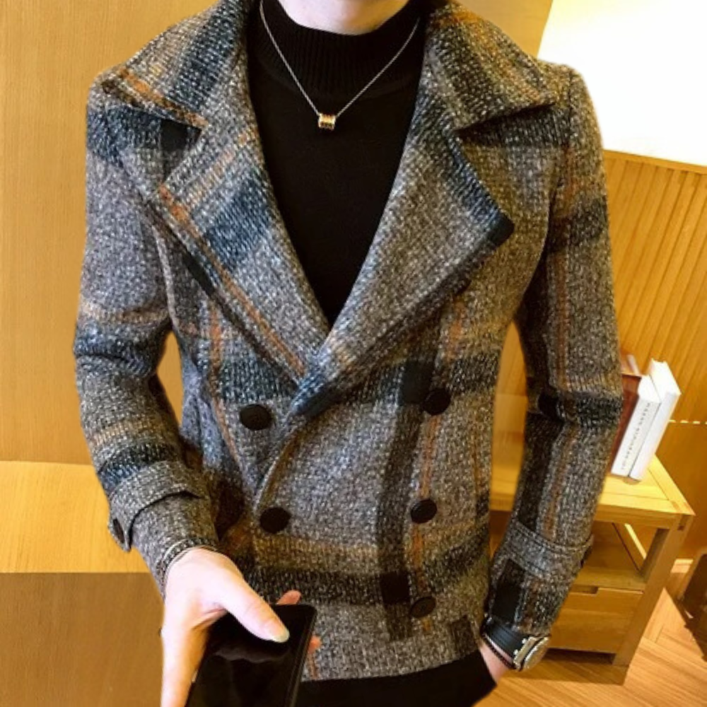 Matthew Stylish Jacket for Men by Street Wave Premium Wool Blend Versatile Warmth for Work and Casual